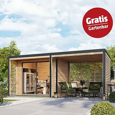 Karibu  Gartenhaus Saturn