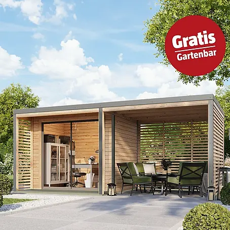 Karibu  Gartenhaus Saturn