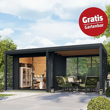 Karibu  Gartenhaus Saturn