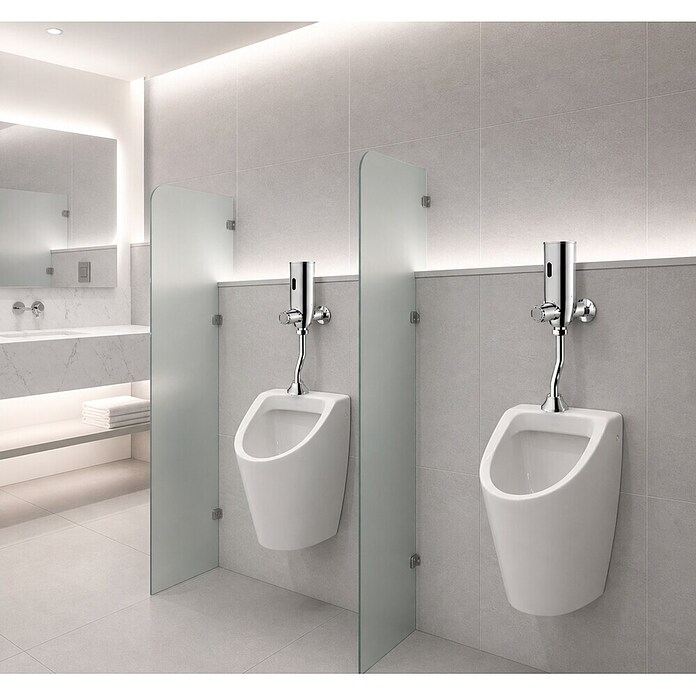Rousseau Caño de bañera empotrado electrónico para urinario () | BAUHAUS