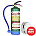 Simonrack Ecofire Extintor de incendios + detector de humos Basic 