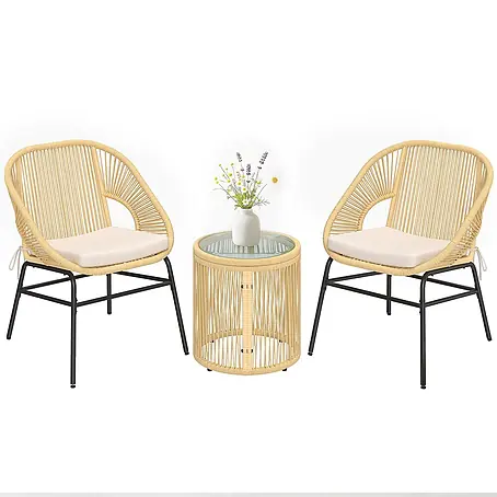 Outsunny  Loungemöbel-Set
