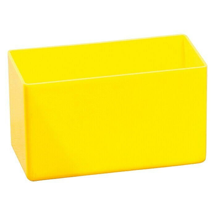 Lockweiler Compartimento para piezas pequeñas (5,4 x 10,8 x 6,3 cm, Amarillo)