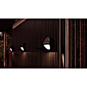 Lavida Solar-Außenwandleuchte (5 W, L x B x H: 9,7 x 20 x 20 cm, Schwarz, IP54, 500 lm) | BAUHAUS