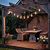 Starlux Led-feestverlichting (10 lampen, Werkt op batterijen, 3 m)
