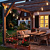 Starlux Led-feestverlichting (10 lampen, Werkt op batterijen, 3 m)