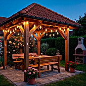 Starlux Led-feestverlichting (10 lampen, Werkt op batterijen, 3 m)
