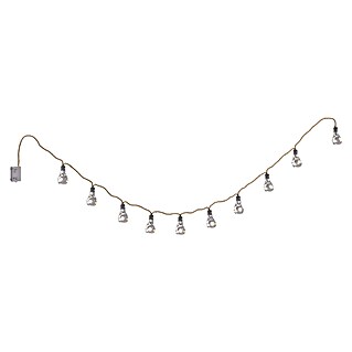 Starlux Led-feestverlichting Bulb (Werkt op batterijen, 3 m, Warm wit)