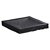 Sunfun Sandkasten-Schutzhülle (160 x 160 x 20 cm, Anthrazit, Polyester Oxford 420D)