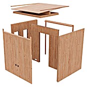 Karibu Saunahaus Monterey (L x B x H: 216,3 x 573,5 x 244,1 cm, Schwarz) | BAUHAUS
