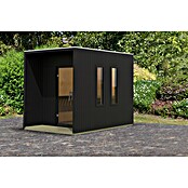 Karibu Saunahaus Laguna (L x B x H: 287,5 x 219,5 x 244 cm, Schwarz, Ohne Ofen) | BAUHAUS