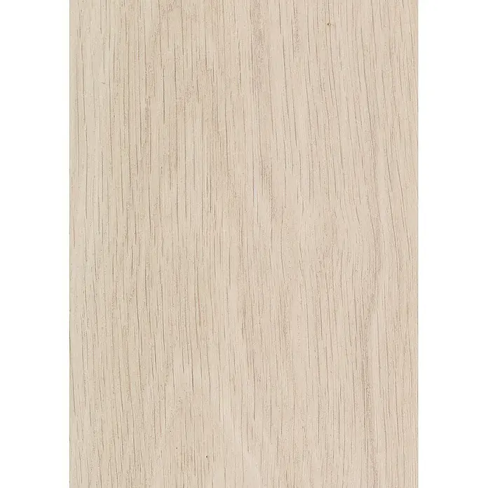 Decolife Designboden Freestyle - Oak Classic White, Landhausdiele, 1.220 x 185 x 8 mm - Helle Holzoberfläche mit feiner vertikaler Maserung.