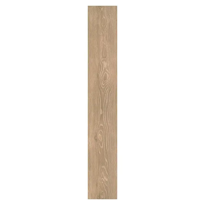 Decolife Designboden Freestyle - Oak Rustic Chalk, Landhausdiele, 1.220 x 185 x 8 mm - Helles Holzdekorpaneel mit natürlicher Maserung und dezenten Astmustern.