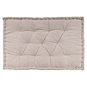 Cojín para asiento de palet (1 ud., L x An x Al: 120 x 80 x 10 cm, 100% algodón, Beige) | BAUHAUS