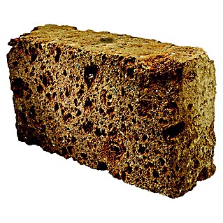 Min2C Mauerstein Tuffstein (Graubraun, Naturstein)