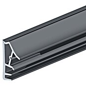 Ellen Frameprofiel 1201 SCF (l x b x h: 25 m x 12 mm x 5 mm, Kunststof, Zwart) | BAUHAUS