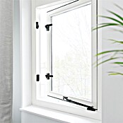 Axa Raamgreep 3327 - rechts (Aluminium, Zwart, DIN-R) | BAUHAUS
