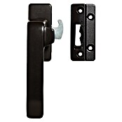Axa Raamgreep 3327 - links (Aluminium, Zwart, DIN-L) | BAUHAUS