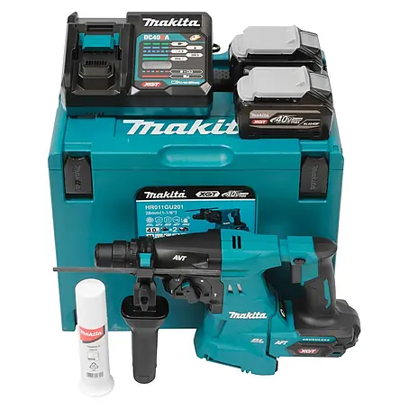 Makita XGT 40V max. Akku-Kombihammer HR011GU201