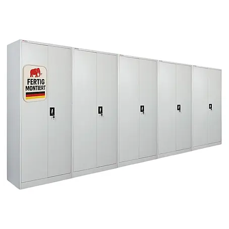 Proregal  Metall-Mehrzweckschrank Mega Deal 5x ELEPHANT komplett montiert