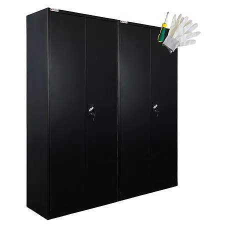 Proregal  Metall-Mehrzweckschrank Mega Deal 2x ELEPHANT mit 2 Türen, abschließbar
