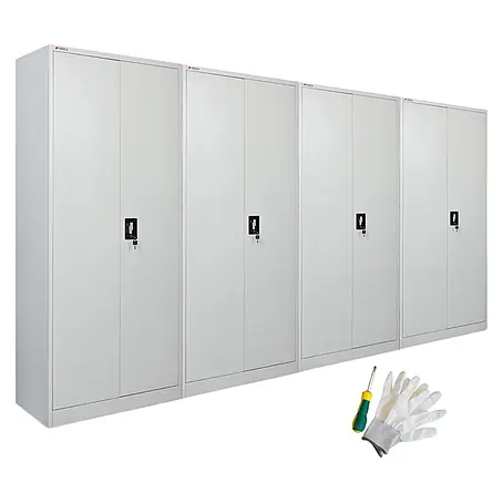 Proregal  Metall-Mehrzweckschrank Mega Deal 4x ELEPHANT mit 2 Türen, abschließbar