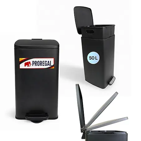 Proregal  Treteimer 50L mit Softclose