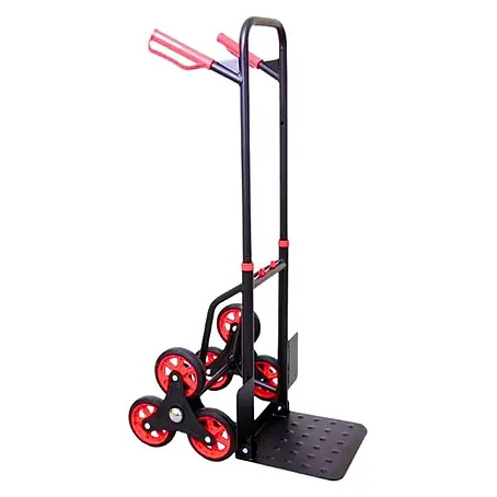 Proregal  Treppen-Sackkarre TAURUS mit klappbarer Schaufel, 150 kg Traglast & Vollgummibereifung
