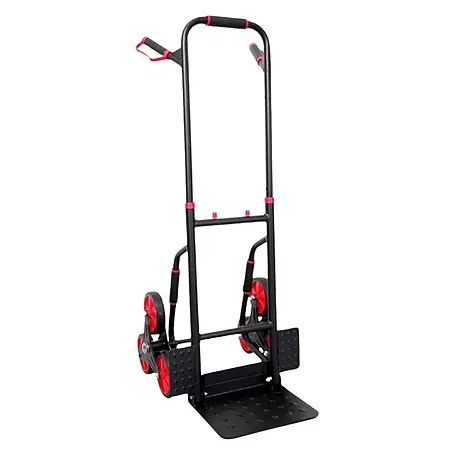Proregal  Treppen-Sackkarre TAURUS mit klappbarer Schaufel, 250 kg Traglast & Vollgummibereifung