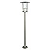Starlux Silver Star II Sockelwegeleuchte (60 W, Farbe: Edelstahl, Höhe: 110 cm)