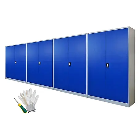 Proregal  Aktenschrank Mega Deal 4x ELEPHANT mit 2 Türen, abschließbar