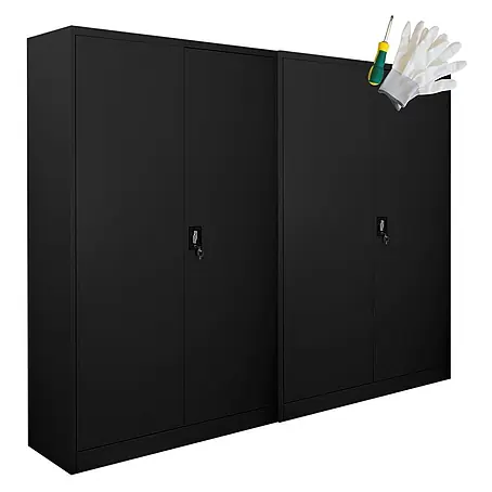 Proregal  Aktenschrank Mega Deal 2x ELEPHANT mit 2 Türen, abschließbar