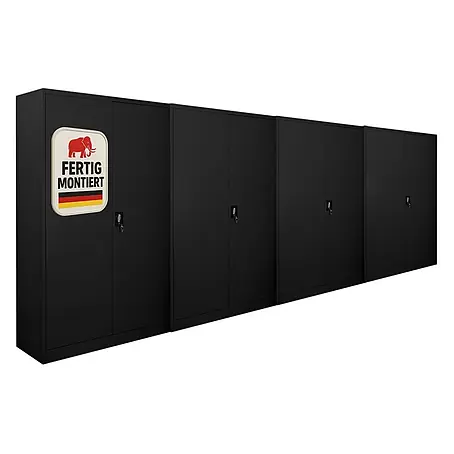 Proregal  Aktenschrank Mega Deal 4x ELEPHANT komplett montiert