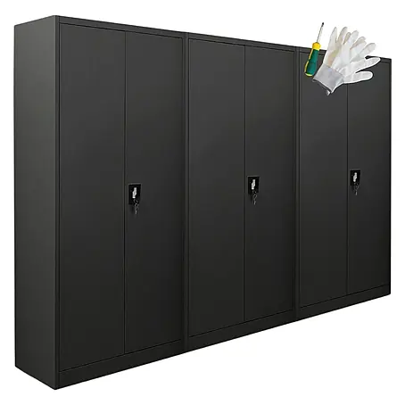 Proregal  Aktenschrank Mega Deal 3x ELEPHANT mit 2 Türen, abschließbar
