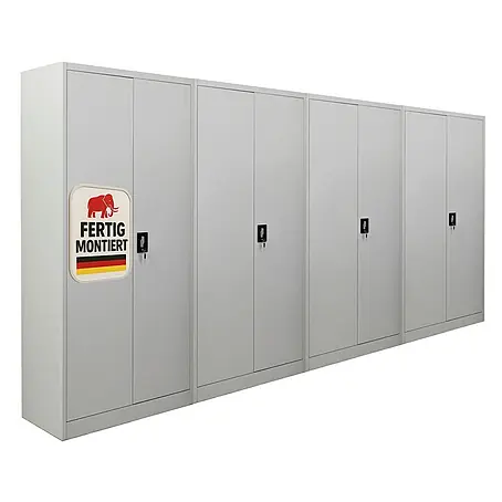 Proregal  Aktenschrank Mega Deal 4x ELEPHANT komplett montiert