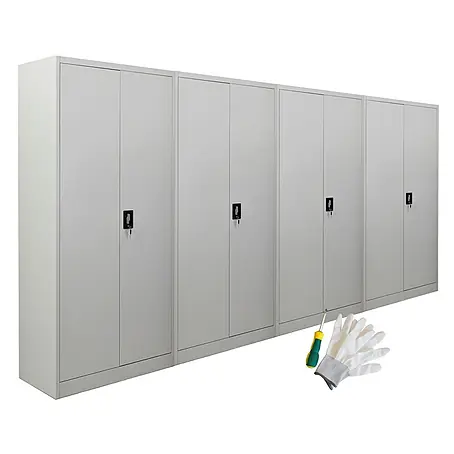 Proregal  Aktenschrank Mega Deal 4x ELEPHANT mit 2 Türen, abschließbar