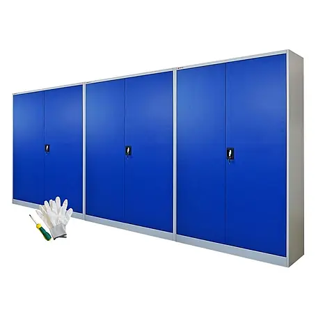 Proregal  Aktenschrank Mega Deal 3x ELEPHANT mit 2 Türen, abschließbar