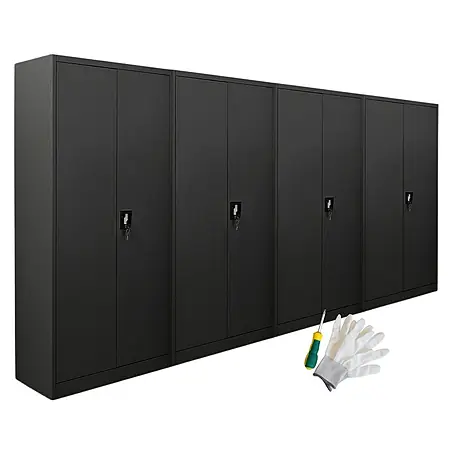 Proregal  Aktenschrank Mega Deal 4x ELEPHANT mit 2 Türen, abschließbar