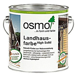 Osmo High Solid Landhausfarbe (Nordisch Rot, 2,5 l, Seidenmatt, Naturölbasis)