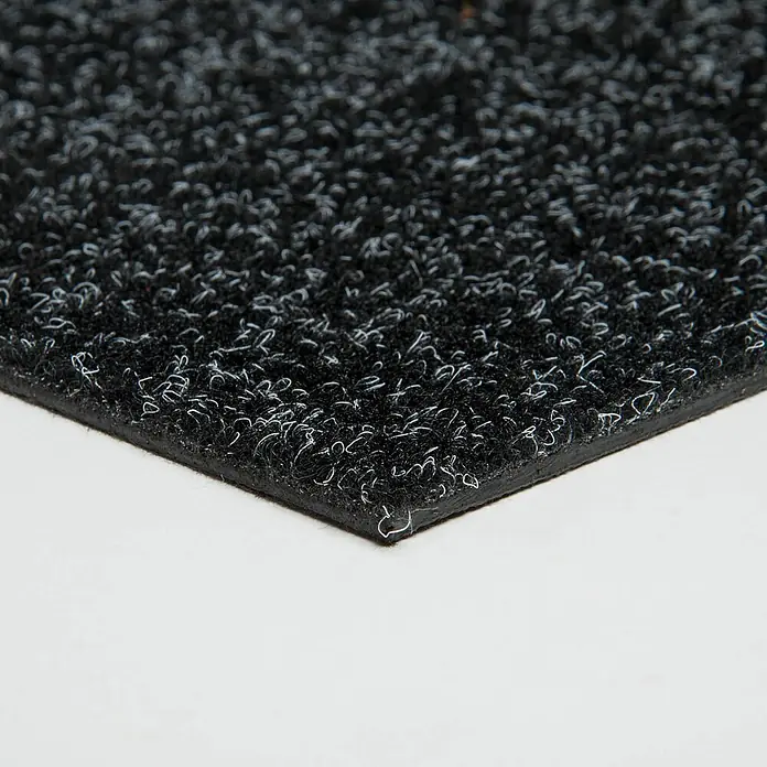 Bricoflor Teppichfliese - Breite: 50 cm, Nadelfilz, Polypropylen, anthrazit