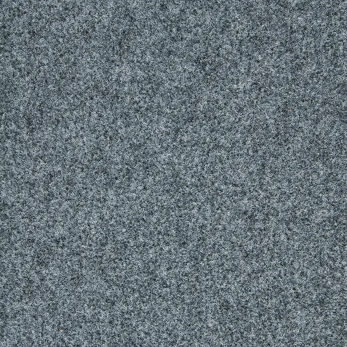 Bricoflor Teppichfliese - Breite: 50 cm, Nadelfilz, Polypropylen, grau - Graue Teppichtextur.