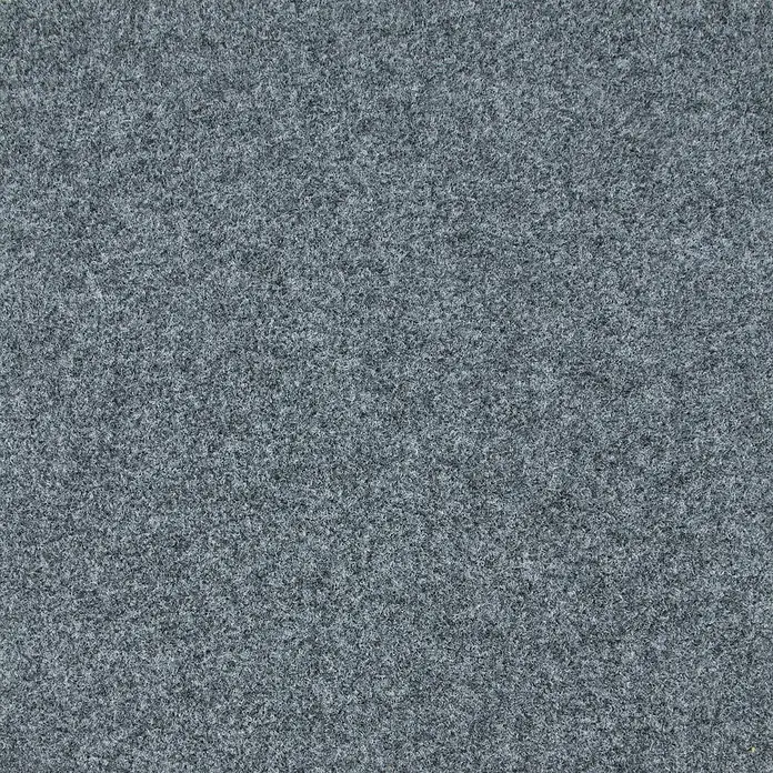 Bricoflor Teppichfliese - Breite: 50 cm, Nadelfilz, Polypropylen, grau - Dichte, melierte graue Stofftextur.