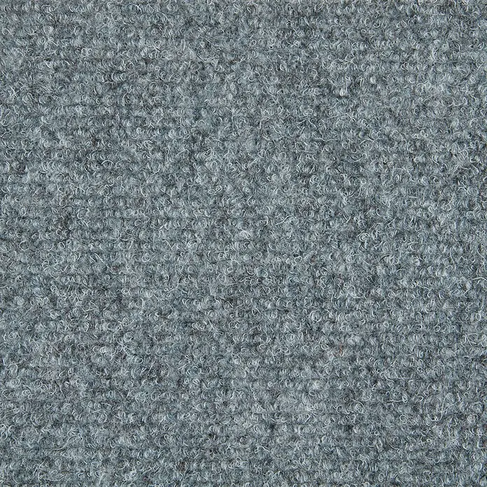 Bricoflor Teppichfliese - Breite: 50 cm, Nadelfilz, Polypropylen, grau - Texturierter grauer Schlingenflor-Teppich oder strapazierfähiger Stoff.