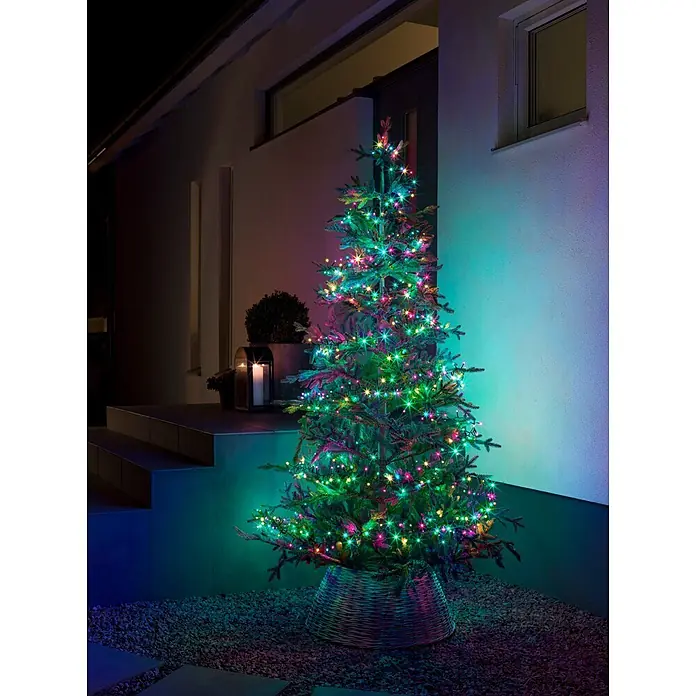 Konstsmide LED-Clusterlichterkette Pastell