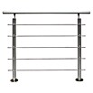 Treba Frewa Geländerset AG2 (Oberbodenmontage, Aluminium, Silber, Länge: 1.500 mm)