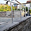 Treba Frewa Geländerset AG2 (Oberbodenmontage, Aluminium, Silber, Länge: 1.500 mm)