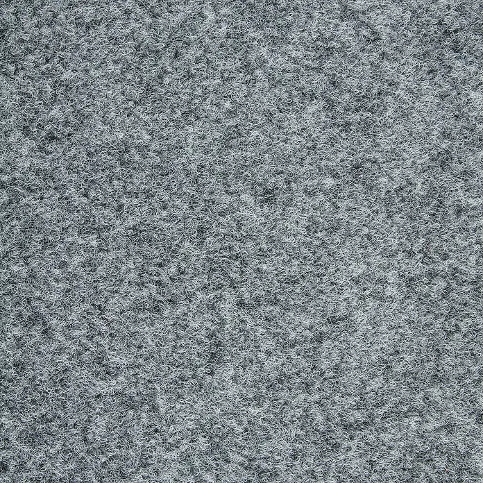 Bricoflor Teppichfliese - Breite: 50 cm, Nadelfilz, Polypropylen, grau - Strukturiertes graues Filz- oder Kurzflorteppichmaterial.