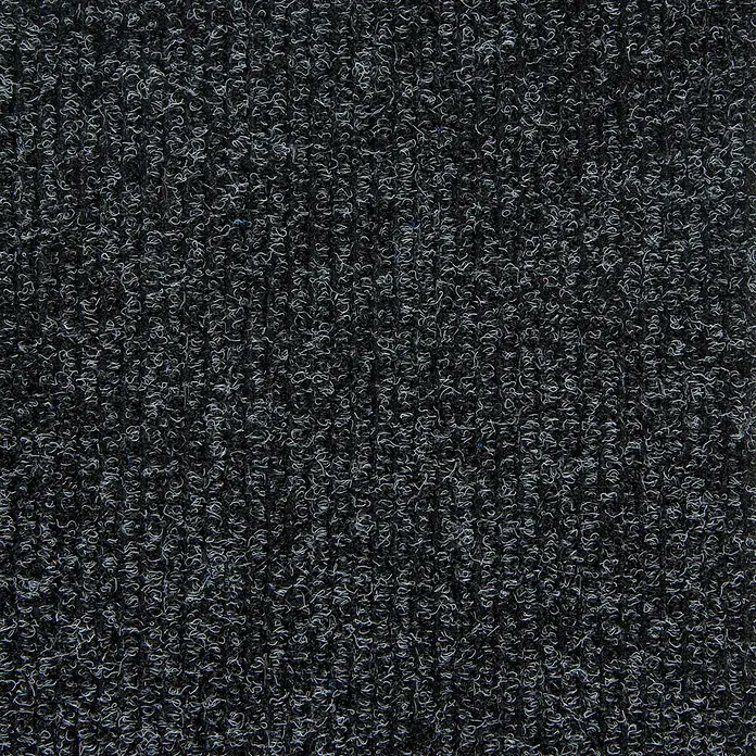 Bricoflor Teppichfliese -  - Dunkelgraue und schwarze Schlingenflor-Matte.