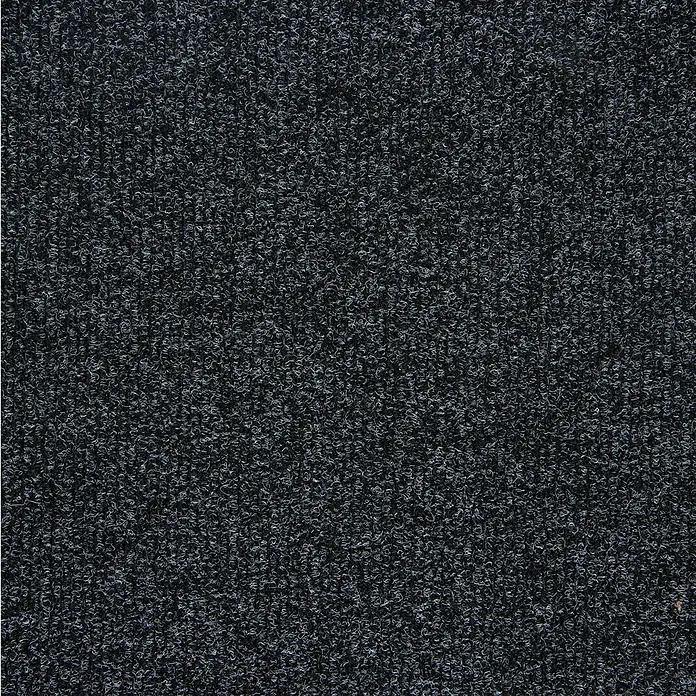 Bricoflor Teppichfliese -  - Robuste dunkelgraue Schlingenfasermatte oder Teppichstruktur.