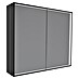 Camargue LED-Spiegelschrank Alumea 